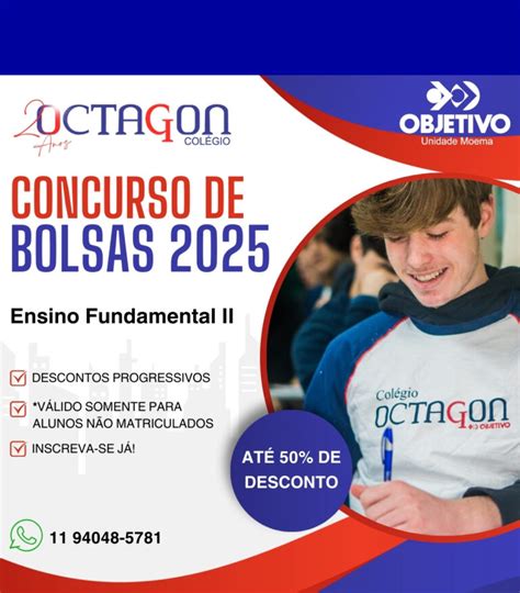 EDITAL CONCURSO DE BOLSAS 2025 .